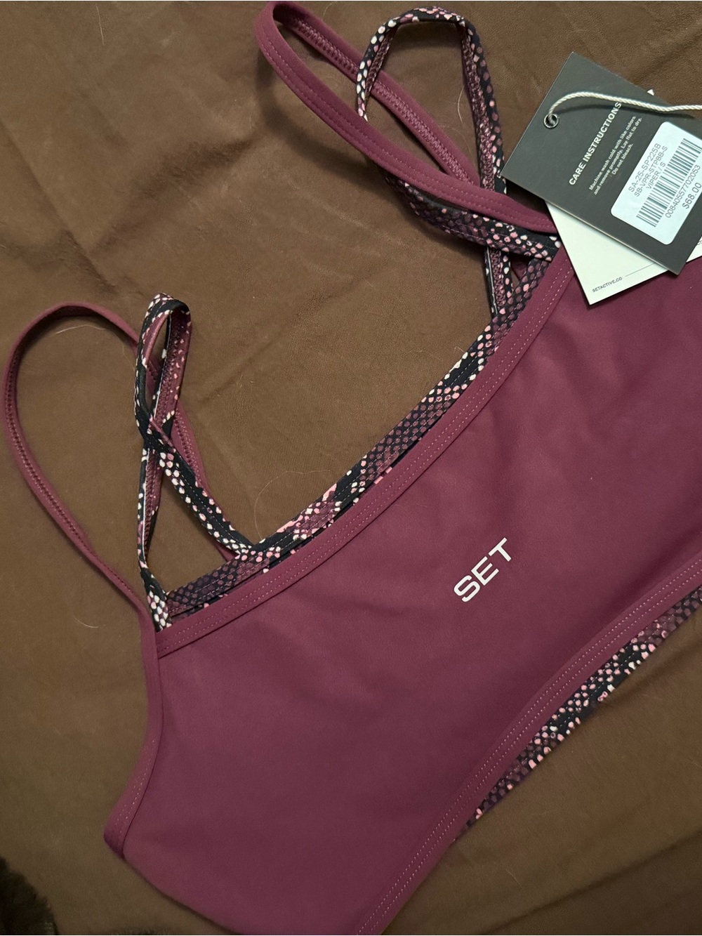 SET Active VIPER SPORTS BRA